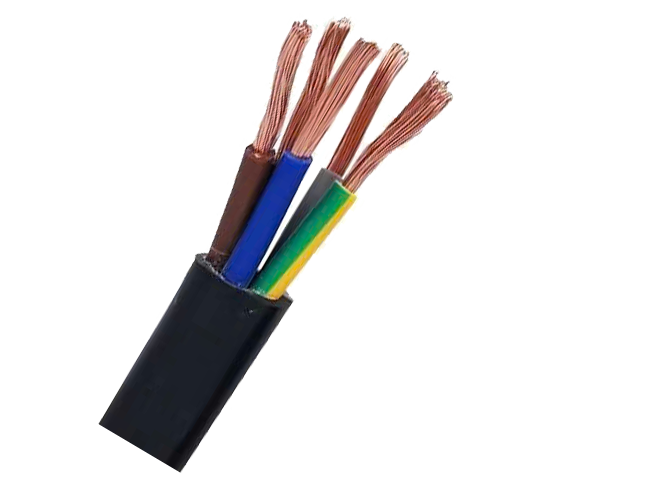 dây điện tròn mềm Cu/PVC/PVC 5x4.0